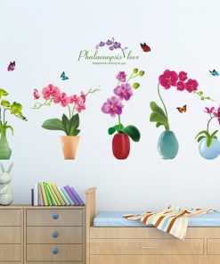 Flower Vase & Butterfly
