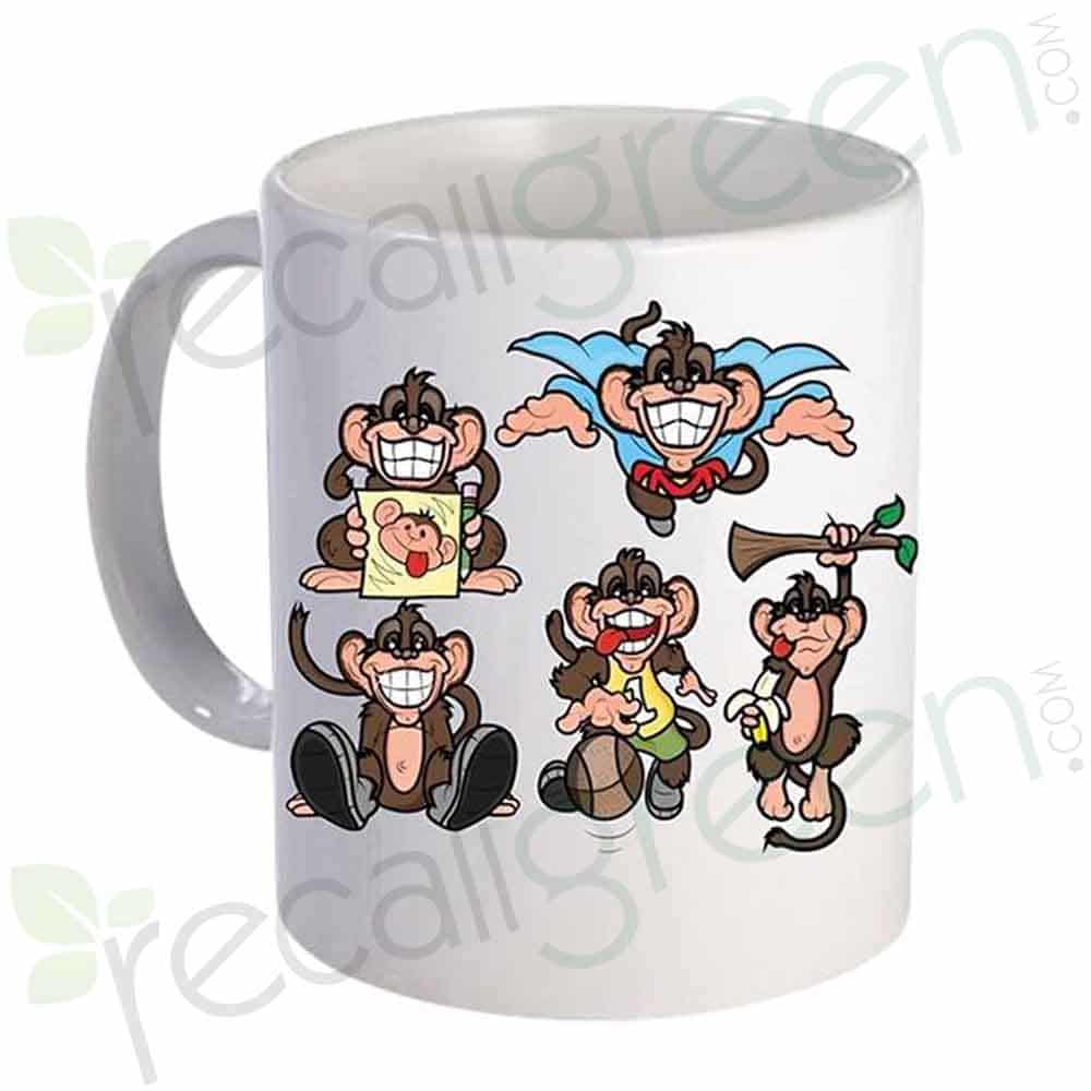 All Monkey Mug | recallgreen
